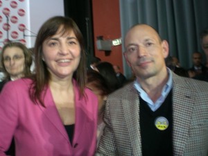 Renata Polverini, Presidente Regione Lazio - Stefano Fuccelli, Presidente Nazionale PAE