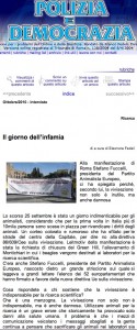 MANIFESTAZIONE ANTIVIVISEZIONE ROMA 25.09.10         intervista fuccelli presidente pae