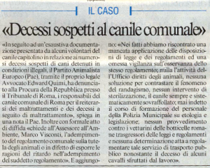 IL MESSAGGERO del 4 luglio 2011