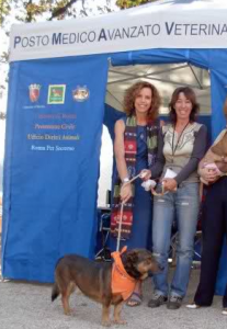 DENUNCIATA PER DIFFAMAZIONE SIMONA NOVI ( la prima a destra al fianco di Monica Cirinnà ex delegata dell' UDA) PRESIDENTE DELL' ASSOCIAZIONE VOLONTARI CANILE PORTA PORTESE