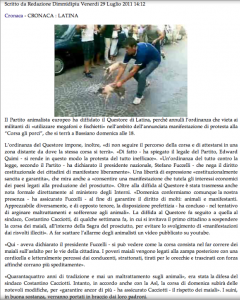 articolo di Domiziana Tosatti
