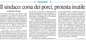 da "Il Messaggero" del 2 agosto 2011